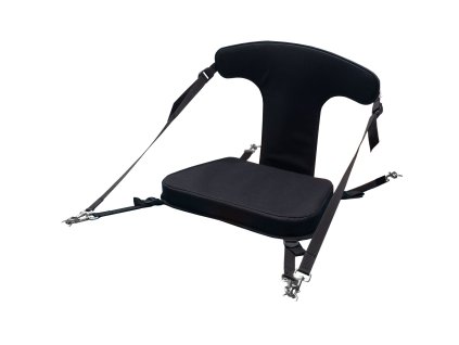 YATE Paddleboard seat MIDI gray carabiner