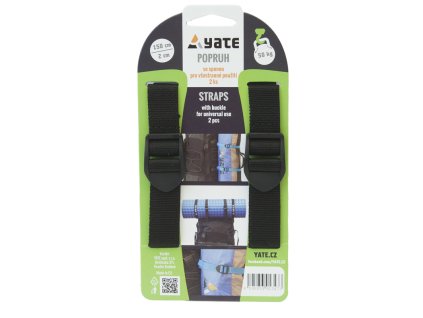 YATE Popruh se sponou 2x150 cm - 2 ks