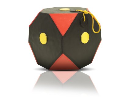 YATE Cube Polimix ČERNÁ-ČERVENÁ var.6