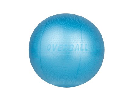 Gymnic OVERBALL - 23 cm, zatyczka długa - niebieska