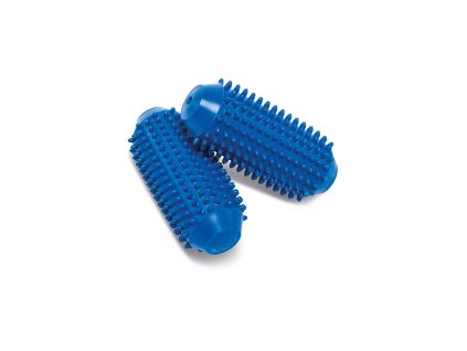 Ledragomma TONKEY Massage roller with spines TWIN ROLL pair, blue