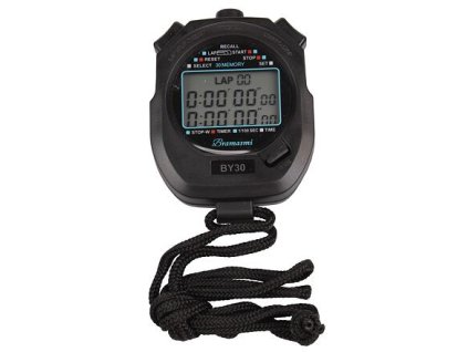 BY30 stopwatch with 30 intermediate times, package 1 pc