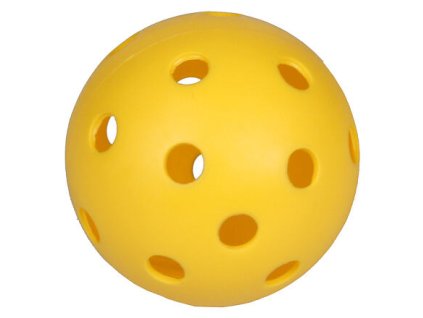Strike florbalový míček žlutá varianta 10094