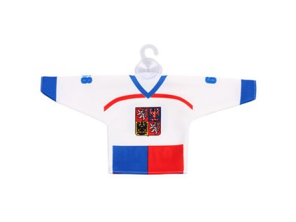 ČR Nagano 1998 hokejový minidres bílá varianta 37783