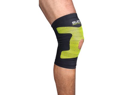 Compression Knee kompresní návlek na koleno černá velikost oblečení L