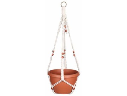 Flower Net 75 hanger for a flower pot color white