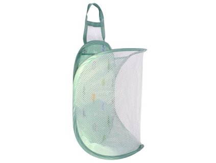 Hanging Basket folding storage basket green package 1 pc