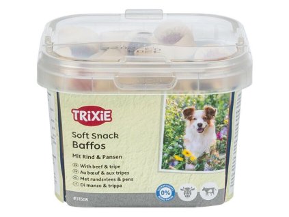 Soft-Snack BAFFOS Mini-Rindsscheiben, Kutteln, Plastikbecher 140 g