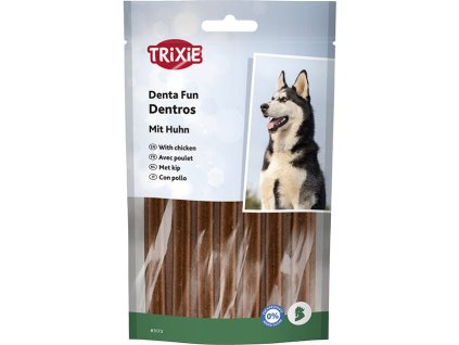 DentaFun DENTROS, žuvacie tyčky s hydinovým mäsom, 7 ks/180 g