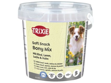 Soft Snack Bony MIX - beef, lamb, salmon, chicken 500 g