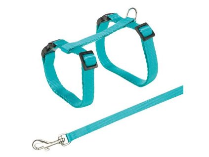 Harness with quick release + cat lead 27-45cm/10mm 1.2m