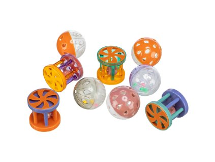 Bóng/lồng nhựa có chuông 4.5cm/4cm (hộp 60)