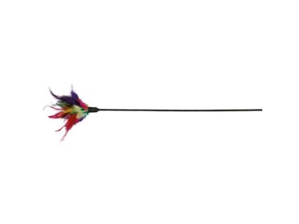 Lure with colored feathers 50cm