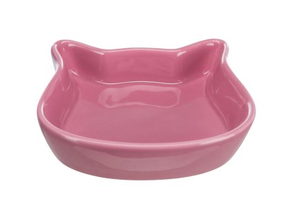 Keramická miska mačacia hlava, pastelové farby 0,25 l/12 cm