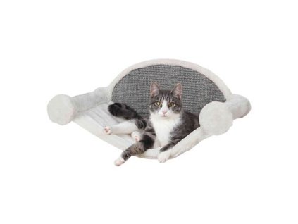 Scratcher on the wall with a bed for a cat 54x28x33 cm