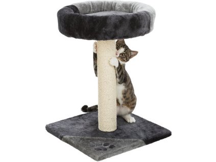 Škrabadlo TARIFA 52 cm, - šedo/čierne