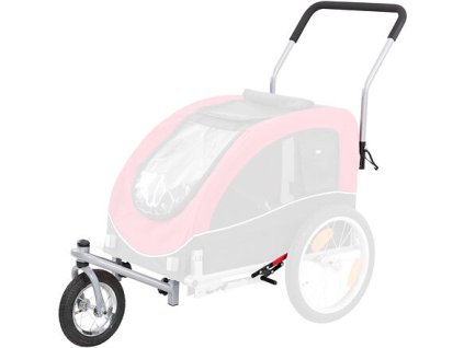 Bánh trước và tay cầm cho xe đẩy 12814, chuyển đổi chạy bộ