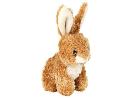 Plush rabbit sitting 15 cm
