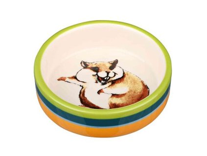 Ceramic bowl with a hamster motif 80 ml/ 8 cm