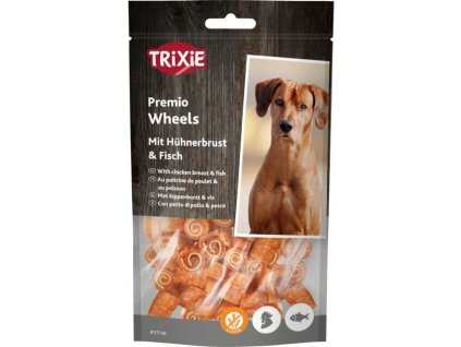 Premio FISH CHICKEN WHEELS soft chicken wheels with fish 75 g