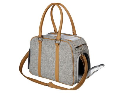 Túi vận chuyển HELEN 19 x 28 x 40 cm màu xám (tối đa 10 kg)