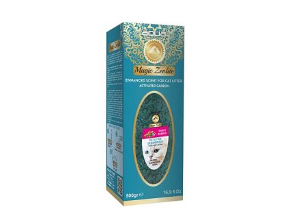AQUA Magic Zeolite BUBBLE GUM - granulated deodorant for cat toilets, 500 g