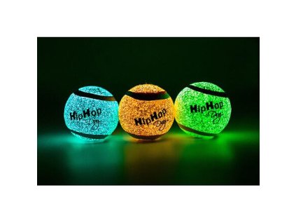 Ánh sáng neon trong quần vợt tối. bóng 6.5 cm (3 cái/gói) CHÓ HIPHOP