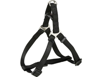 PREMIUM One Touch postroj - černý (Provedení XS-S:hruď:30-40cm/10mm)