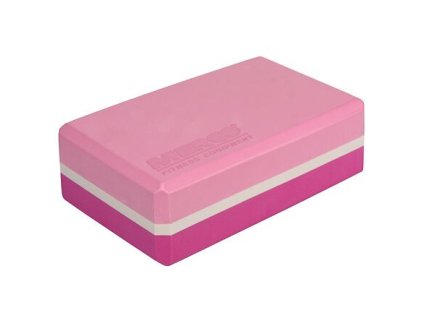 Yoga Block Duo kocka na jogu lila-ružová výška/ šírka 7,5 cm
