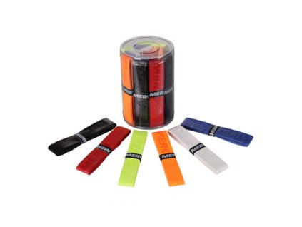Exclusive overgrip wrap thickness 0.6 mm / box of 24 pcs. mix of colors, box of 24 pcs
