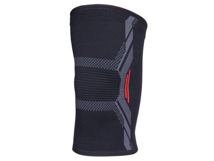 KN02 Kniebandage schwarz-rot Konfektionsgröße XL