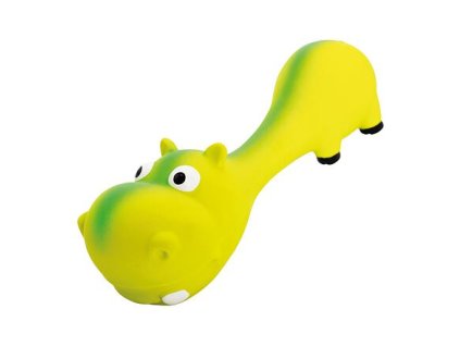 Nằm ngựa - hình quả tạ, có âm thanh, 22 cm, mủ cao su, xanh lá cây, HipHop