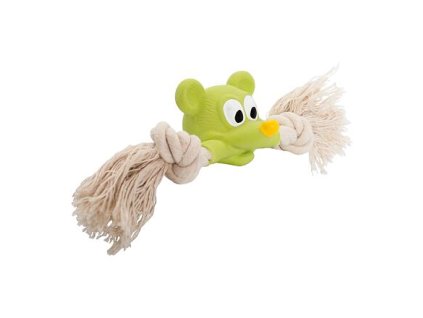 Đầu chuột MINI có thanh tạ bằng cotton, có âm thanh, 5x18 cm, xanh/tự nhiên, HipHop