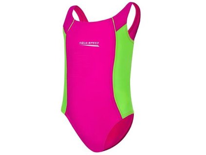 Đồ bơi bé gái Luna quần áo hồng xanh size 128