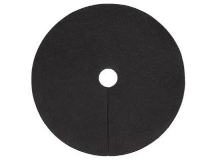 Mulching fabric circle 10 pcs diameter 42 cm