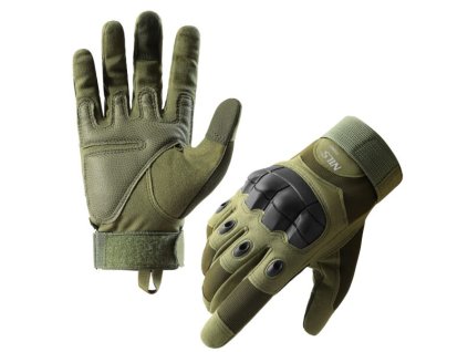 Taktické rukavice NILS Camp NC1798 zelené (Velikost L)