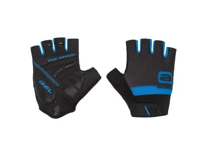 Air Fahrradhandschuhe schwarz-blau Konfektionsgröße L