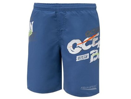 Quần bơi trẻ em David xanh size 9-10