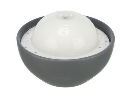 Ceramiczna fontanna do picia Vital Dome, 1,5 l/20 x 10 x 20 cm, szaro-biała (2,90 RP CZK)