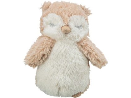 Be Eco sleeping owl, plush toy without sound, 18 cm