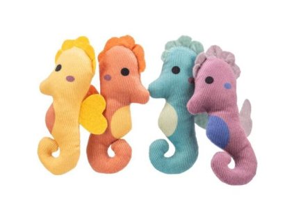 Morský koník s catnipom 11 cm, plyš, mix farieb