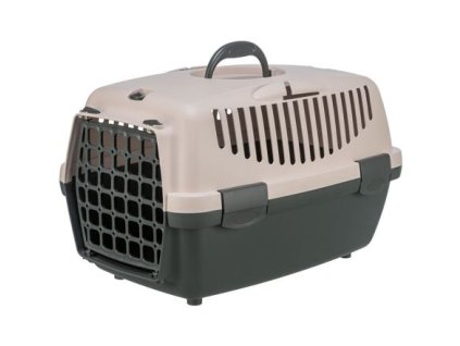 Transportbox Capri 1, XS: 32 x 31 x 48 cm, dunkelgrau/fleischfarben