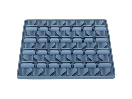 Lick'n'Snack licking mat, 30 cm, silicone, blue