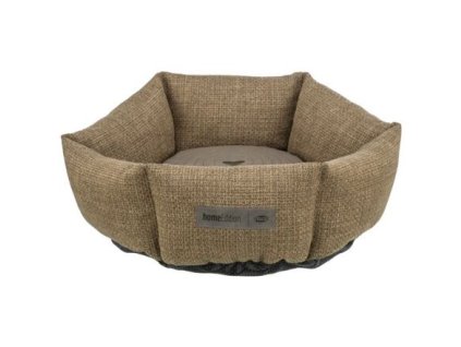 Giường nhung tròn VIVIANA, ø 50 cm, màu nâu