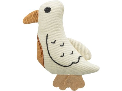 Chim - chim 13 cm, đồ chơi cho mèo, vải, kem