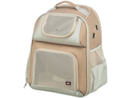 Ba lô Liễu, 38 × 25 × 45 cm, nặng tới 7 kg, nylon, màu be/nâu