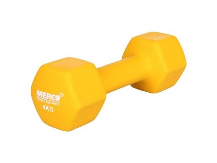 Neoprén činka hmotnosť 4 kg