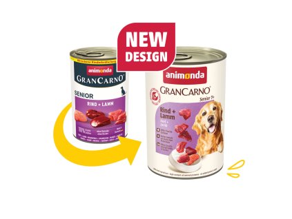 GRANCARNO Senior - beef, lamb 400g