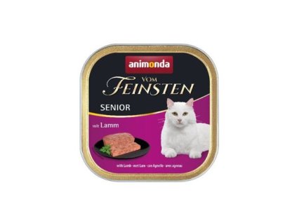 ANIMONDA pate SENIOR - thịt cừu cho mèo lớn 100g