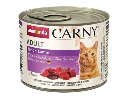 Đồ hộp ANIMONDA CARNY Người lớn - thịt bò, thịt cừu 200g